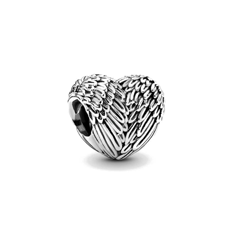European Clip Safety Moon Star Family Tree Clover Beads for 925 Silver Bracelet Necklace Jewelry Accessories for Women