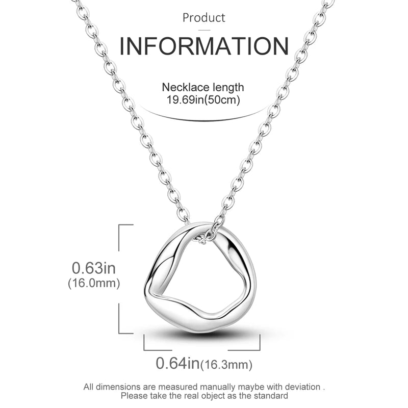 925 Sterling Silver Heart Chain Necklace for Women with Luxury Dog Paw Design Jewelry Gift KTN021