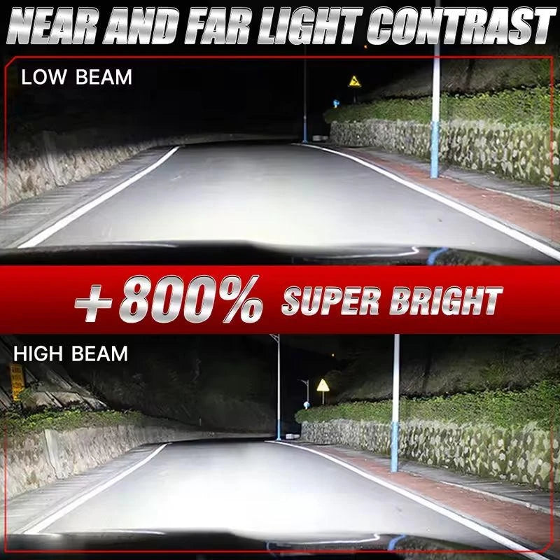 Vx40 30000lm 180W Double Copper Tube 6000K Led Headlight