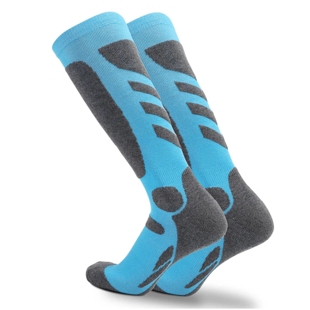 Womens Thermal Ski Socks Long Sporty For Cycling Running