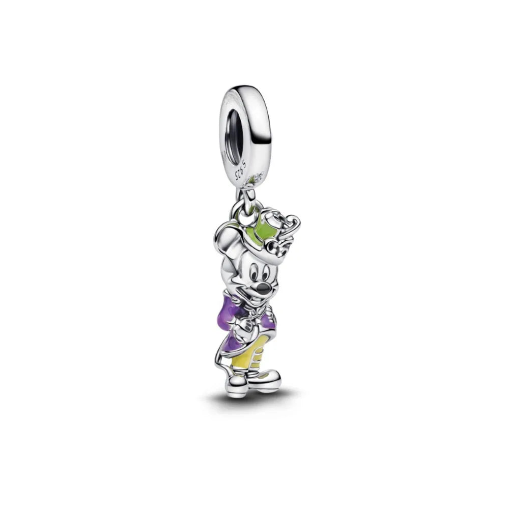 Exquisite 925 Silver Elephant and Dog Bead Mouse Pendant for European Original Bracelet DIY Jewelry