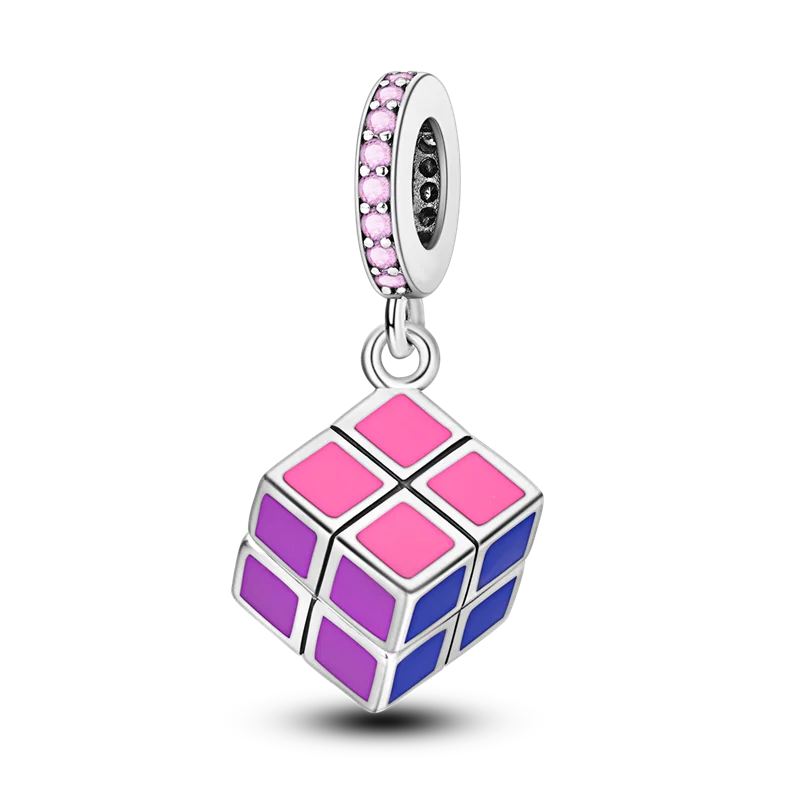 925 Sterling Silver Charm Bead Bracelet for Smartwatch and DIY Jewelry KTC1010