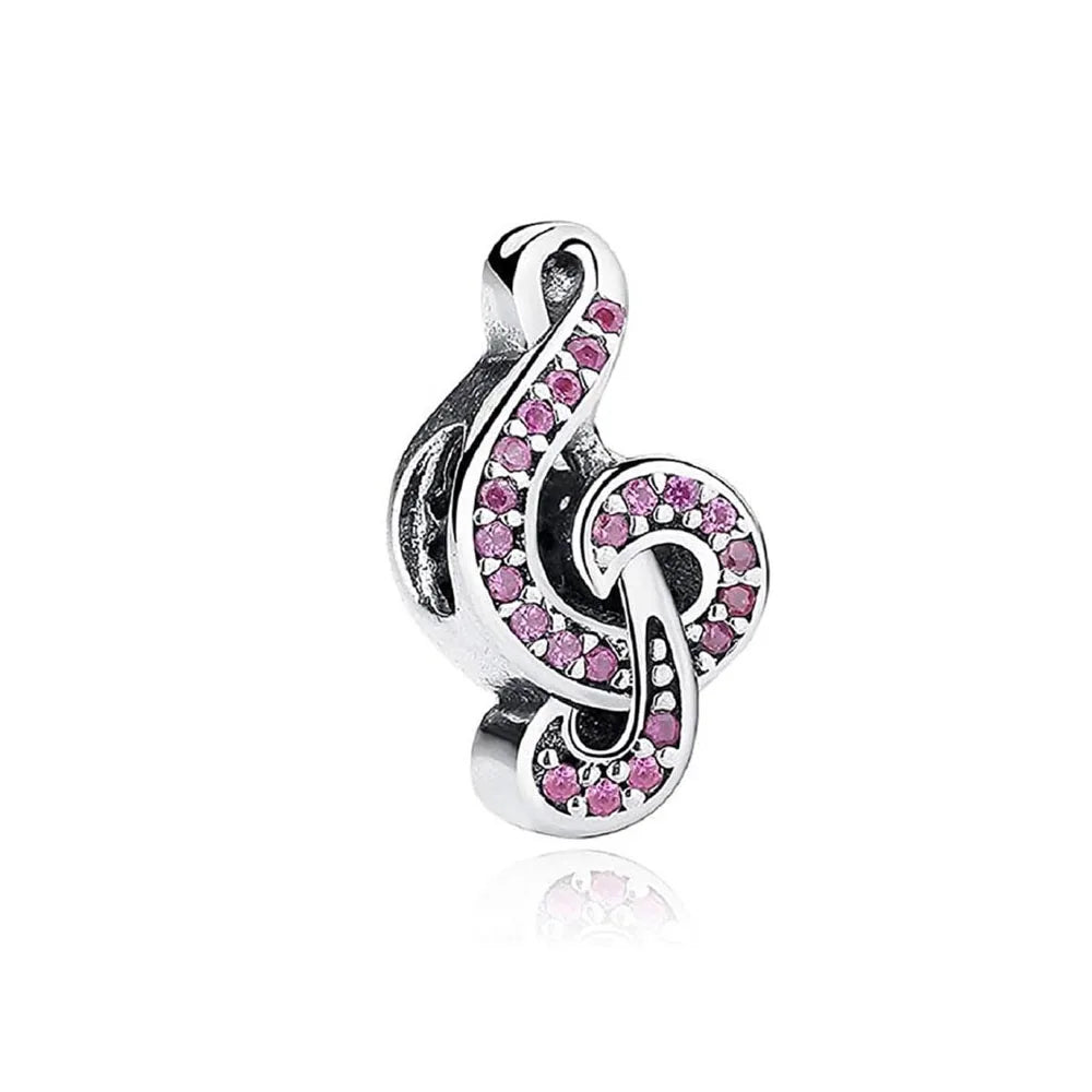Spring Butterfly Heart Enamel Flower Charm Bead for Bracelets and Necklaces