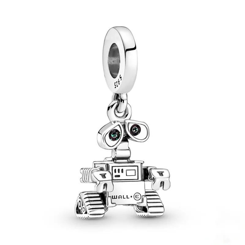 Exquisite 925 Silver Elephant and Dog Bead Mouse Pendant for European Original Bracelet DIY Jewelry