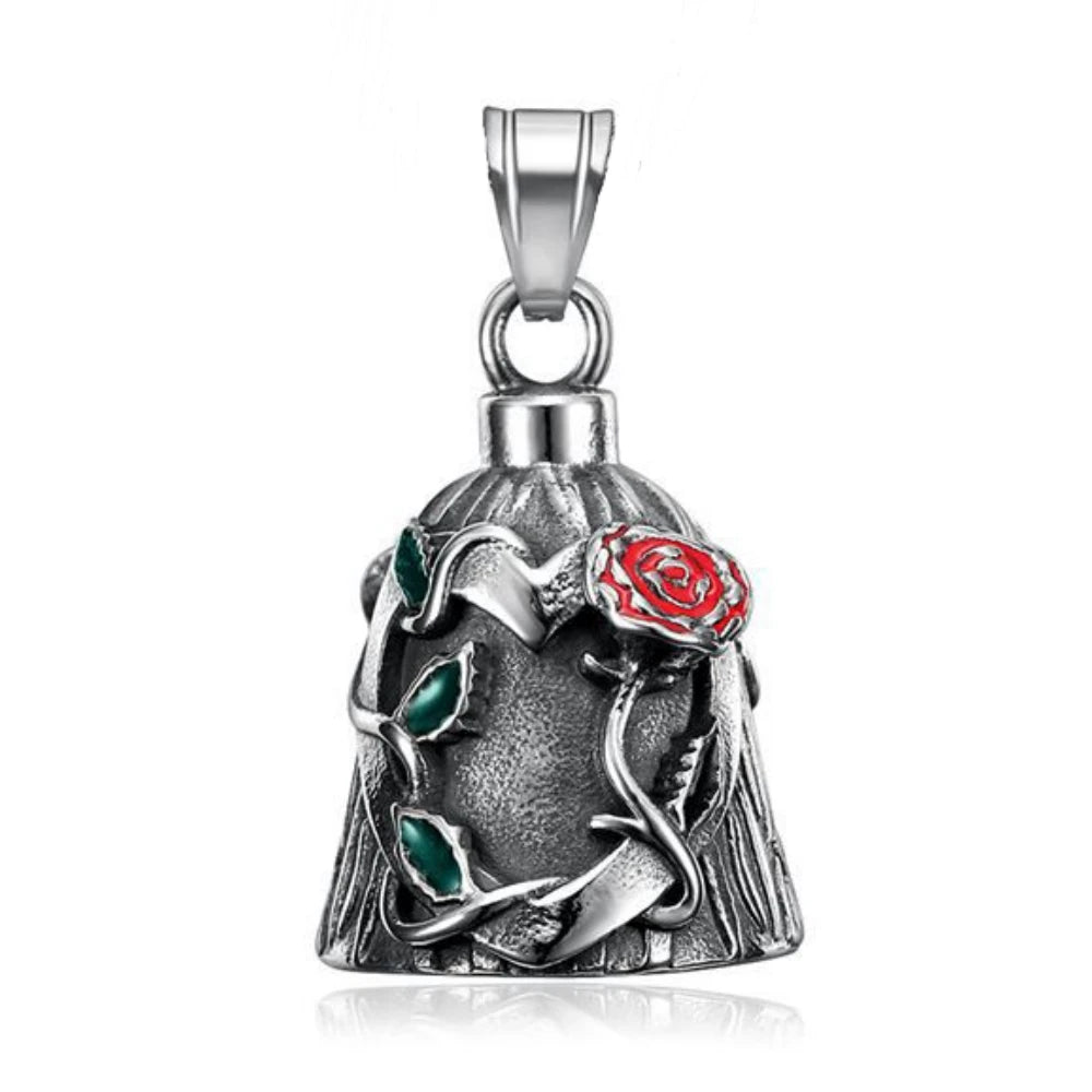 Viking Warrior Helmet Pendant Stainless Steel Eagle Cross Jewelry