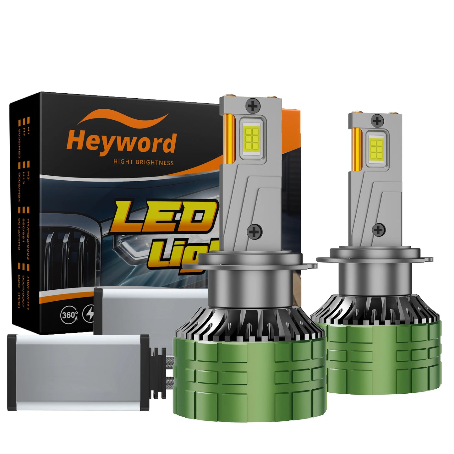 Heyword Canbus 4300W LED 6000K H7 H4 H11 HB3 HB4 9005 9006