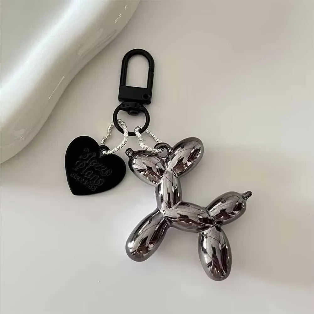 Balloon Dog Keychain - Cute Sweet Ins Style Phone Charm & Bag Pendant