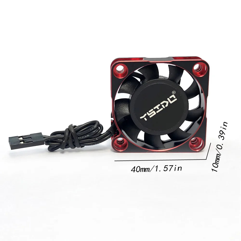 YSIDO WaterProof High Speed Cooling Fan for RC Cars WP-4010R