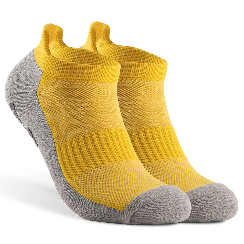 Unisex Football Ankle Socks Non Slip Silicone Bottom