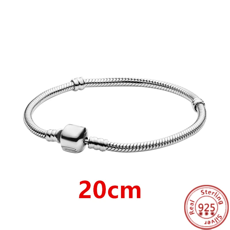925 Sterling Silver Zodiac Pendant with Colorful Zircon for Charm Bracelets GDL017-20 3mm-4mm