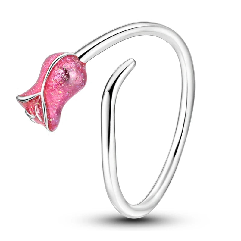 Zircon Diamond 925 Sterling Silver Women's Ring Elegant Fine Jewelry KTR102