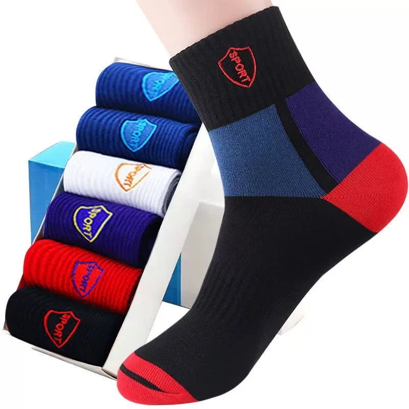 Men's Breathable Cotton Ankle Socks Comfortable Summer Low Cut Casual Socks 10 Pack