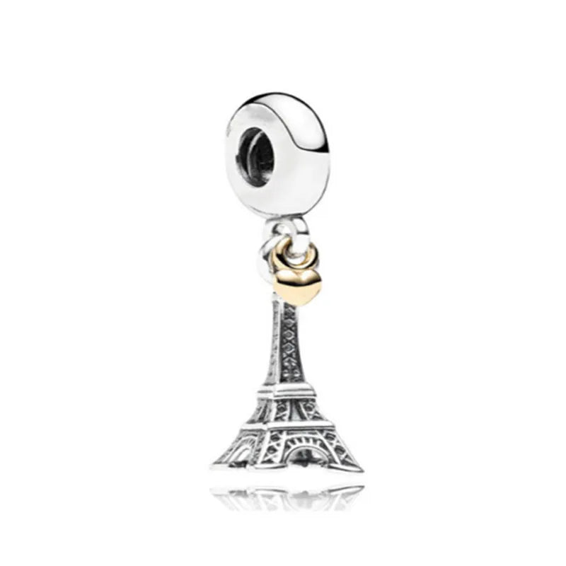 2025 Hot Selling Firefly Cross Tower DIY Charm 925 Sterling Silver Bead Jewelry for Women