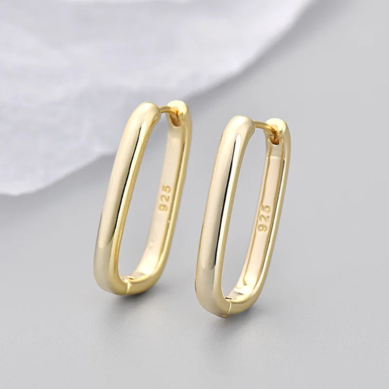 Elegant Double Circle Copper Earrings for Women - Fashionable Daily and Date Jewelry Gift