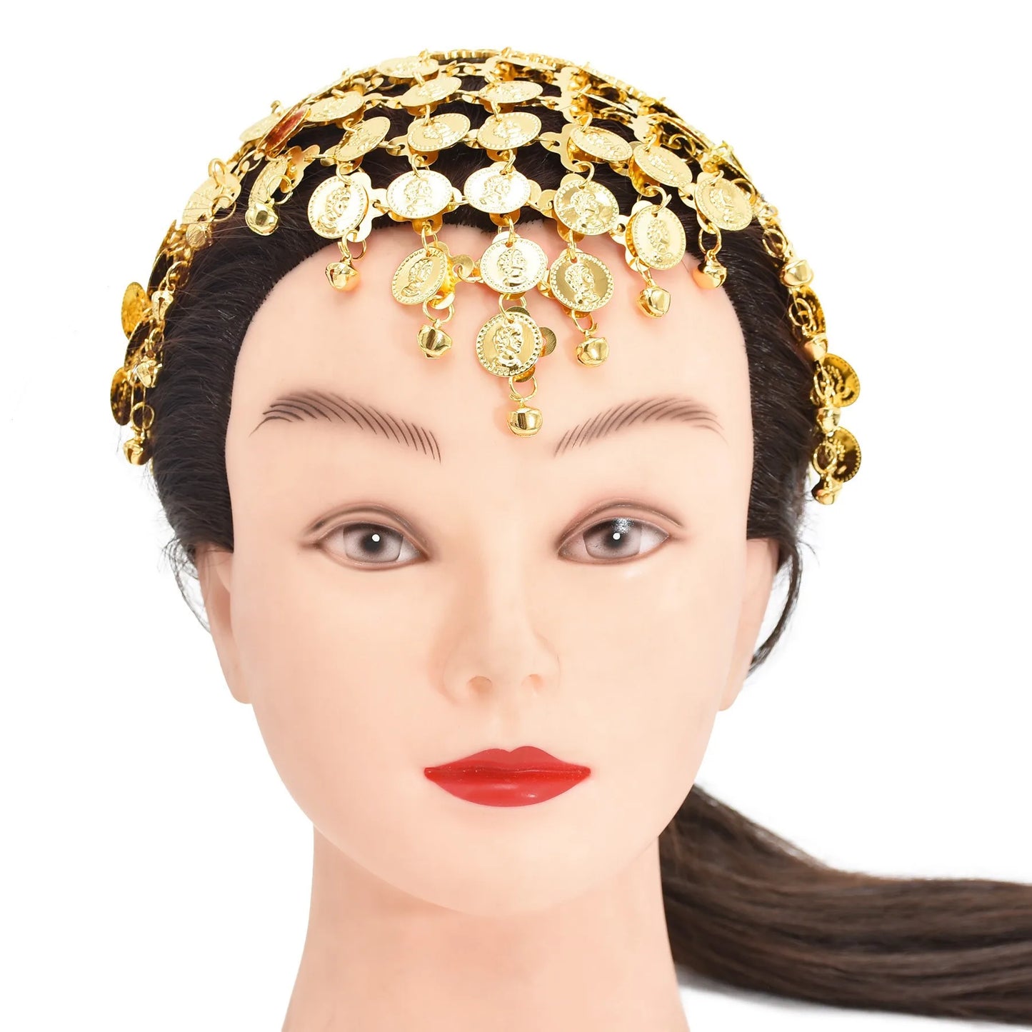 Indian Dance Jewelry Set Necklace Earrings Bangle Hairband