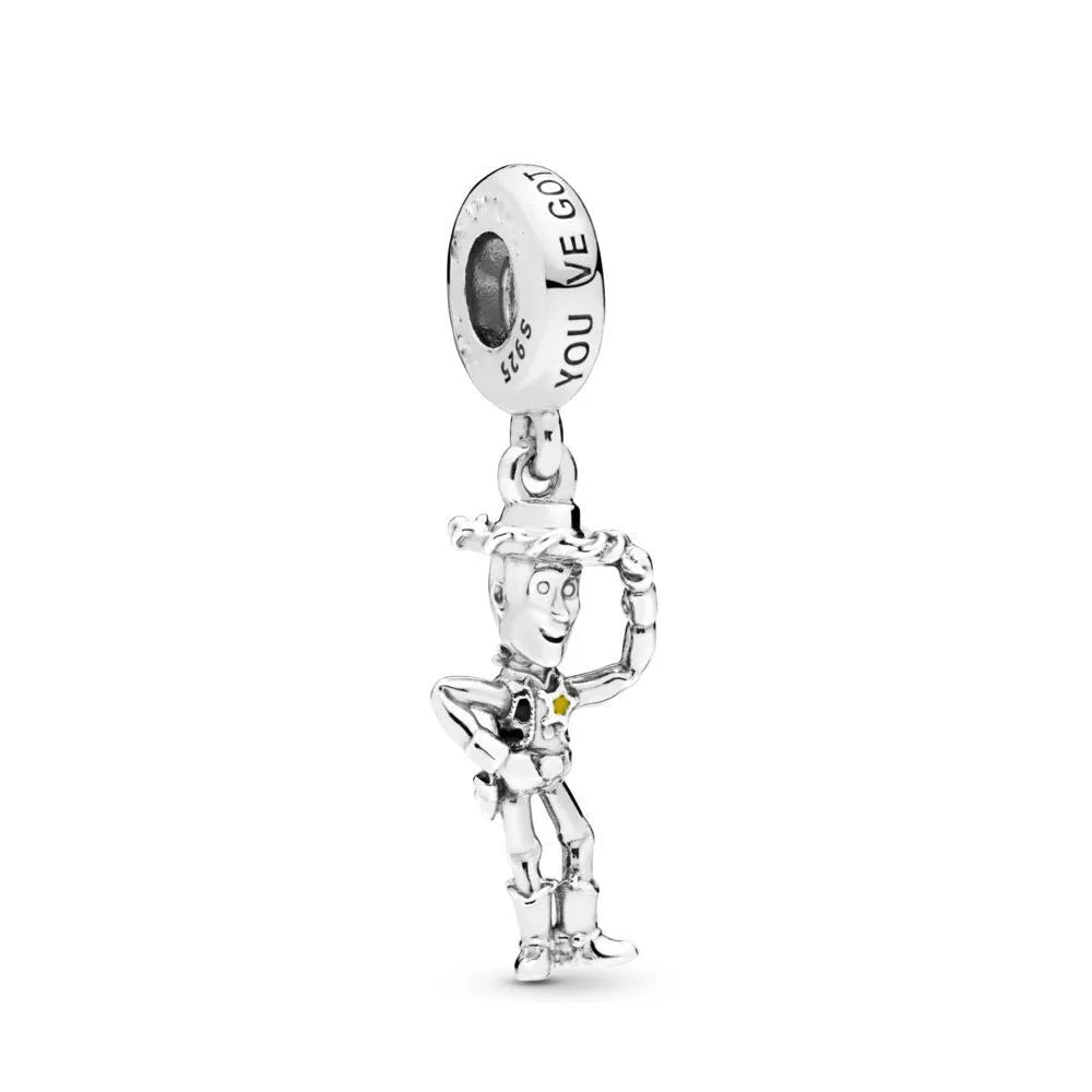 925 Silver Dress Pendant Charms for European Bracelets P279