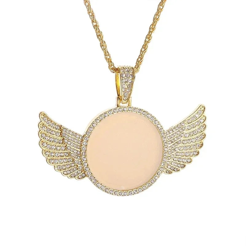 Cubic Zirconia Hip Hop XO Pendant Necklace for Men and Women