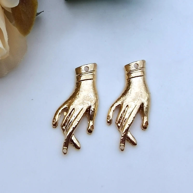 5 Piece Hand Sword Pendant Set DIY Unisex Gothic Charms