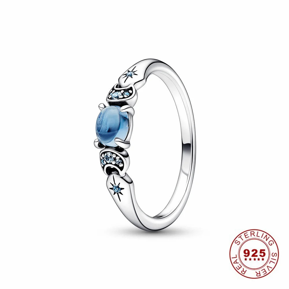 Crown 925 Sterling Silver Stackable Ring with Shiny Zircon for Women in Rose Gold Fashion Jewelry Perfect for Weddings and Parties PAR184