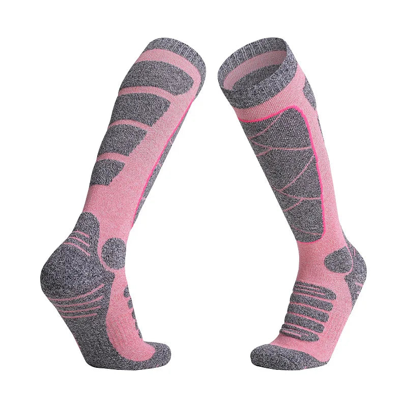 Women Thermal Ski Socks Heavy Cushion Arch Support Hiking