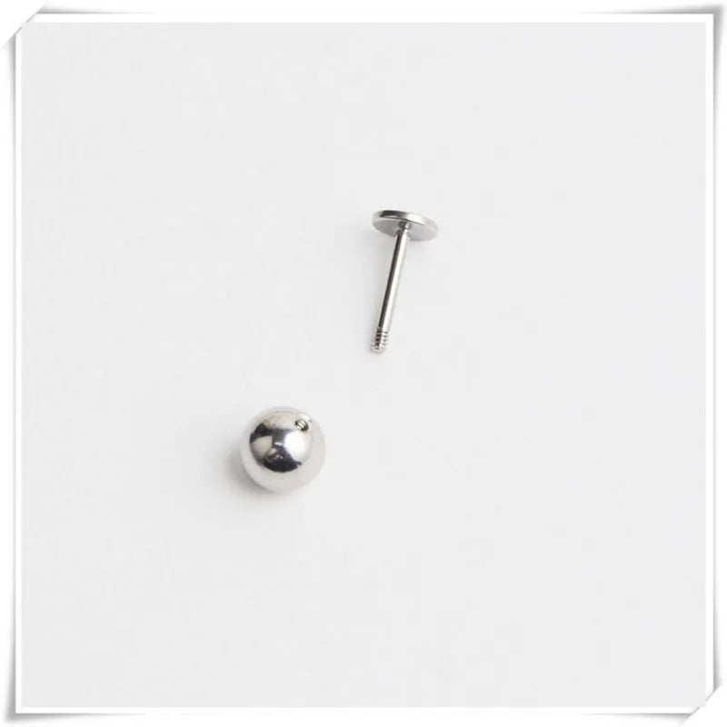 Stainless Steel Tragus Helix Ball Studs Set for Men and Women Body Piercing Jewelry