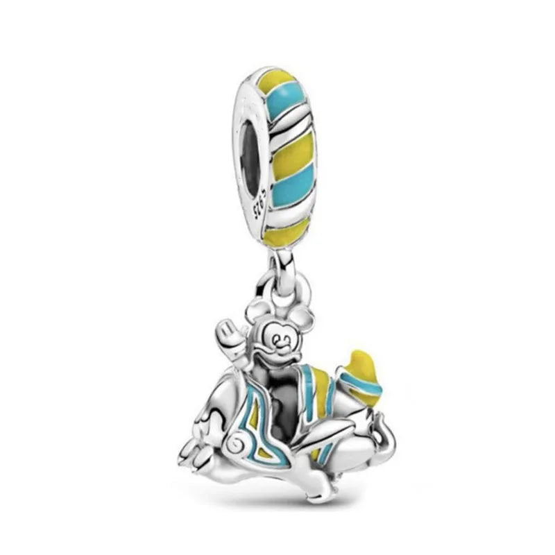 925 Silver Dress Pendant Charms for European Bracelets P616