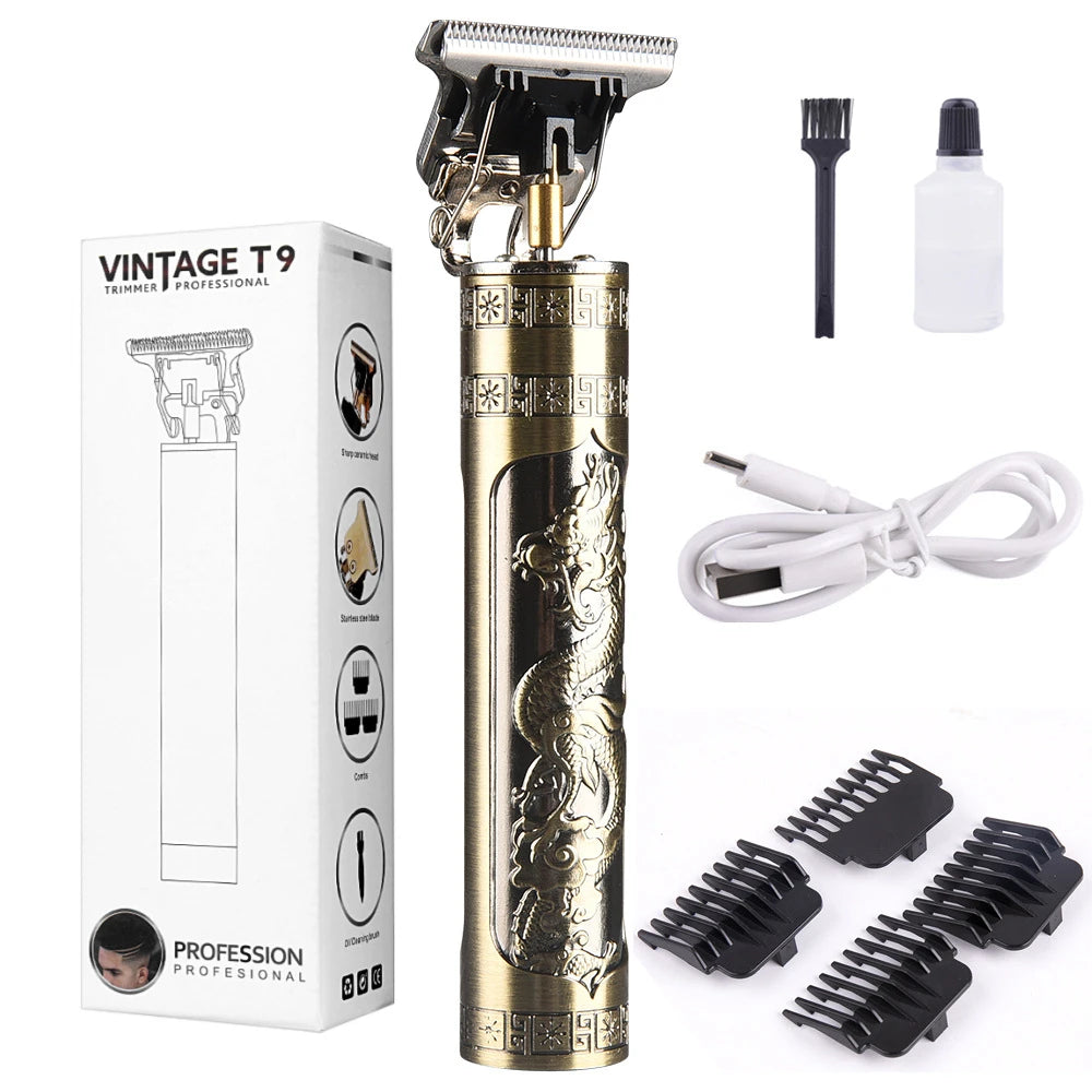 Clearance LCD Digital Display T9 All Metal Shaver for Women Metal black
