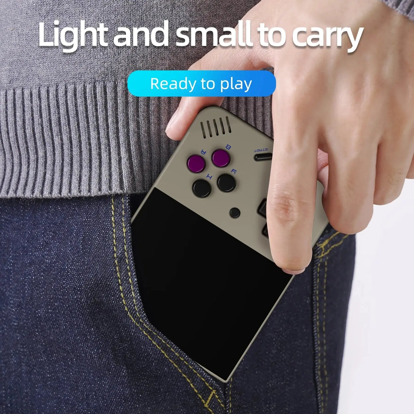 MIYOO Mini Plus V2 Portable Retro Handheld Game Console 3.5 Inch IPS 640x480 Linux System 64GB 128GB Preloaded 15K 25K Games Classic Gift