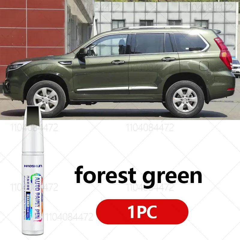 For GWM Haval H9 B590 2014-2025 Precision Touch Up Paint Pen DIY Scratch Remover Black White Green Grey