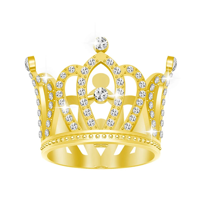 Elegant Gold and Silver Mini Flower Crown Tiara for Girls Bridal Doll Birthday Decor