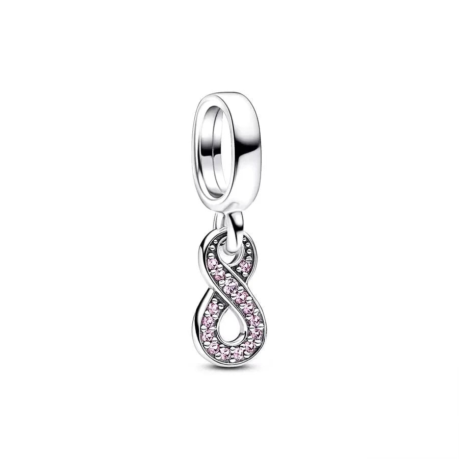 Sparkling Snowflake Sun Lightning Dangle Charm Bead 925