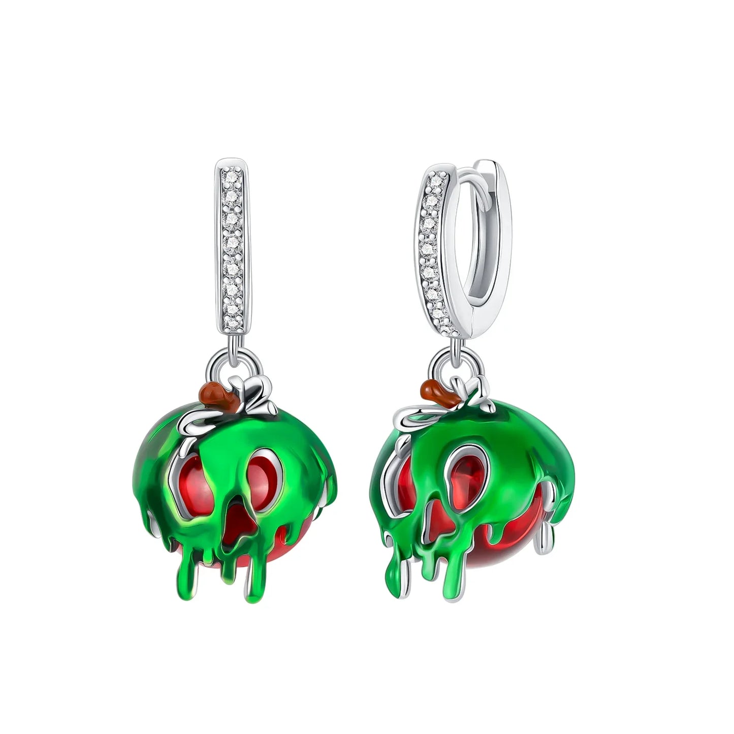 925 Sterling Silver Halloween Charms Set Pumpkin Skull Witch Ghost Beads for Bracelet Necklace Jewelry