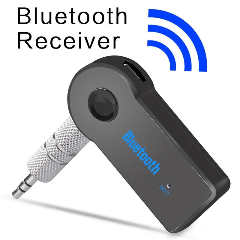 2 in 1 Wireless Bluetooth 5.0 Receiver and Transmitter Adapter with 3.5mm Jack for Car Audio Music Handsfree Aux