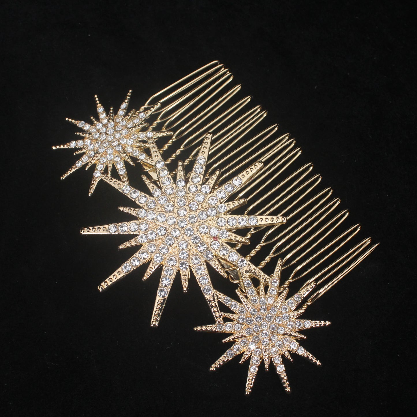 Bridal Crystal Hair Comb - Elegant Hair Clips & Pins for Brides