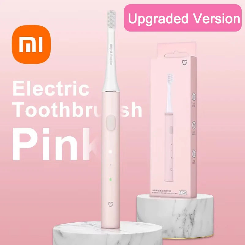 XIAOMI Mijia T100 Sonic Electric Toothbrush for Whitening UP Pink
