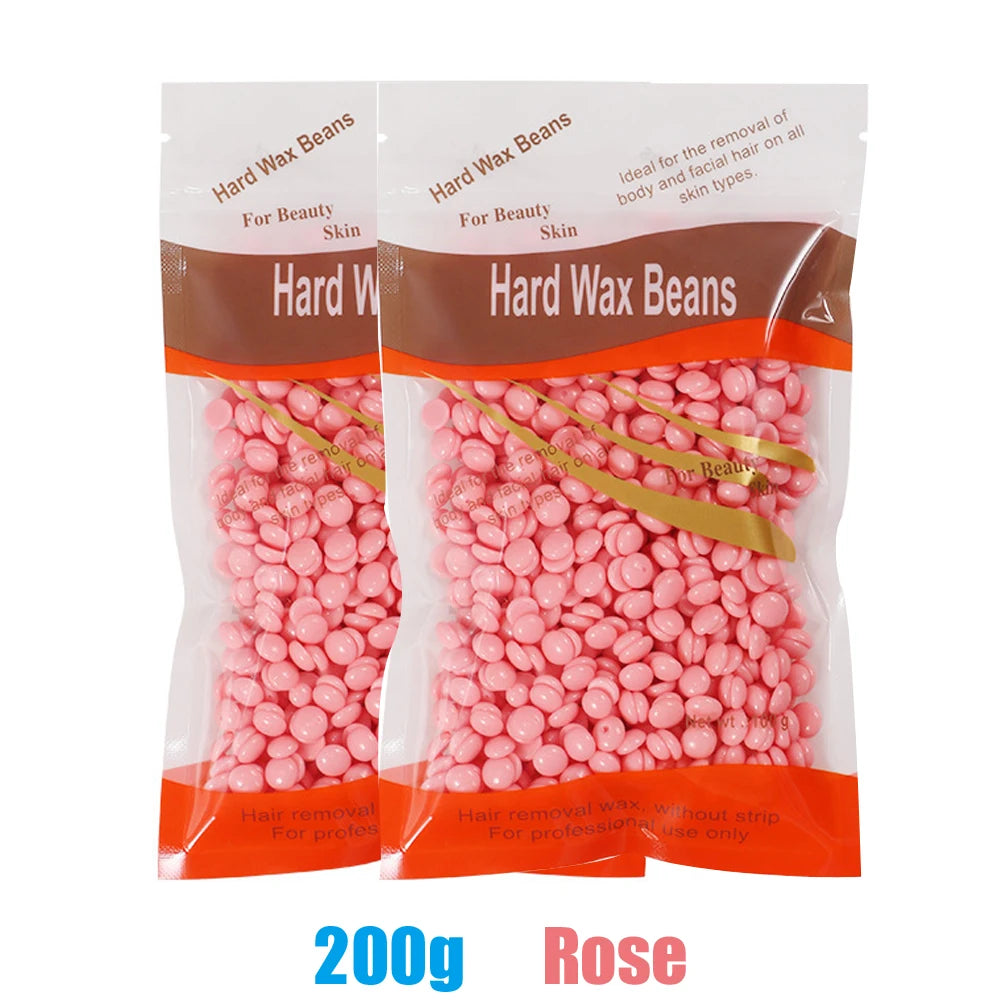 Wax Melting Machine for Hair Removal 200ml Wax Heater Pot Professional Depilation Waxing Warmer with Paraffin Wax Beans