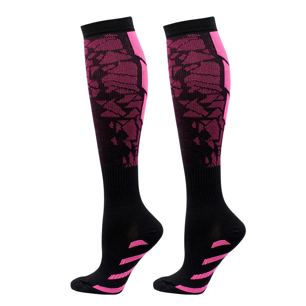 Compression Running Socks For Travel Pregnancy Edema Relief