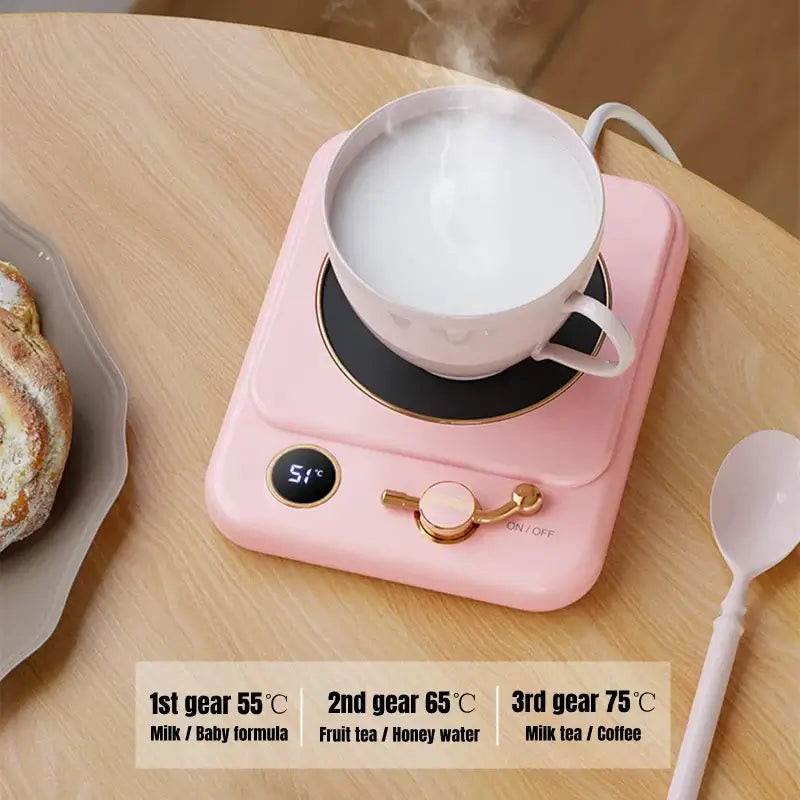 Coffee Cup Wamer Electric Mug Heater Keep Milk Tea Warm