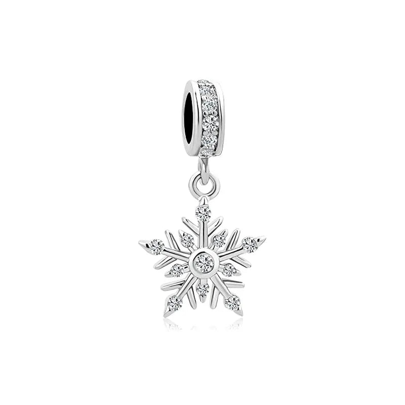 Sunflower Evil Eye Charm 925 Silver Plated Bead for DIY Bracelets Women's Jewelry B2932