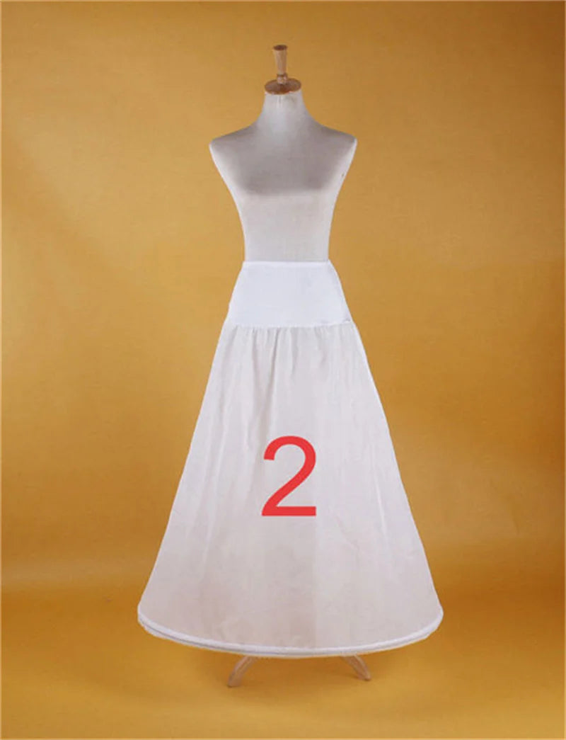 Elegant Customizable Wedding Petticoat Slip with 11 Versatile Styles