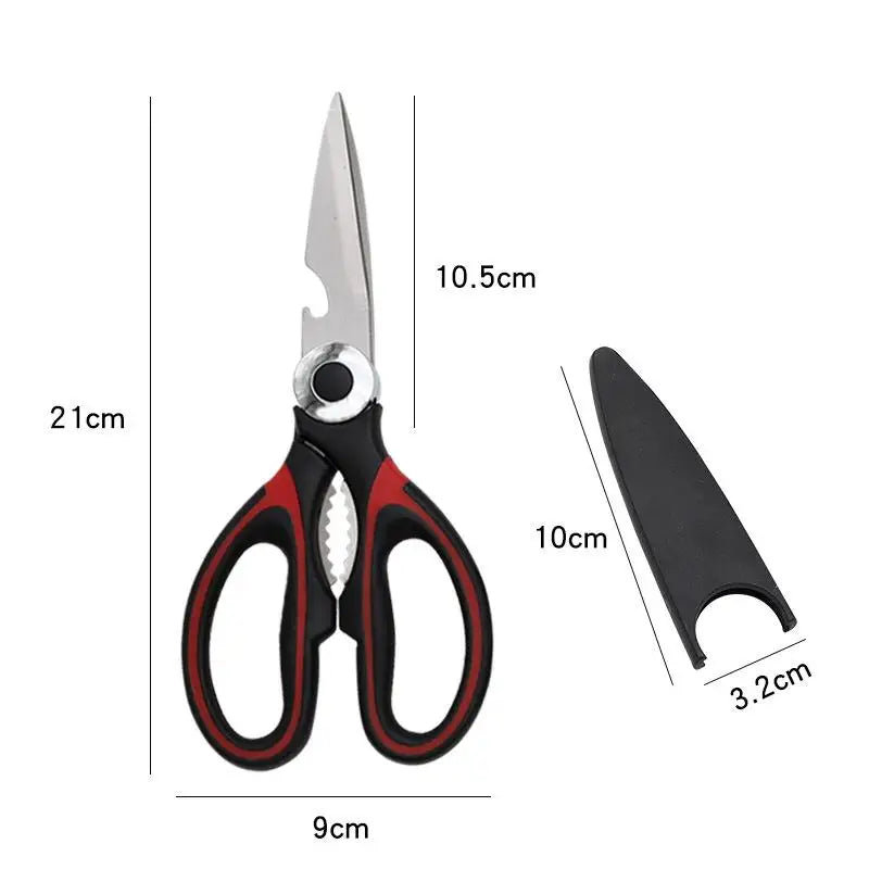 Stainless Steel Kitchen Scissors For Cutting Fish & Chicken Kitchen Scissors 2