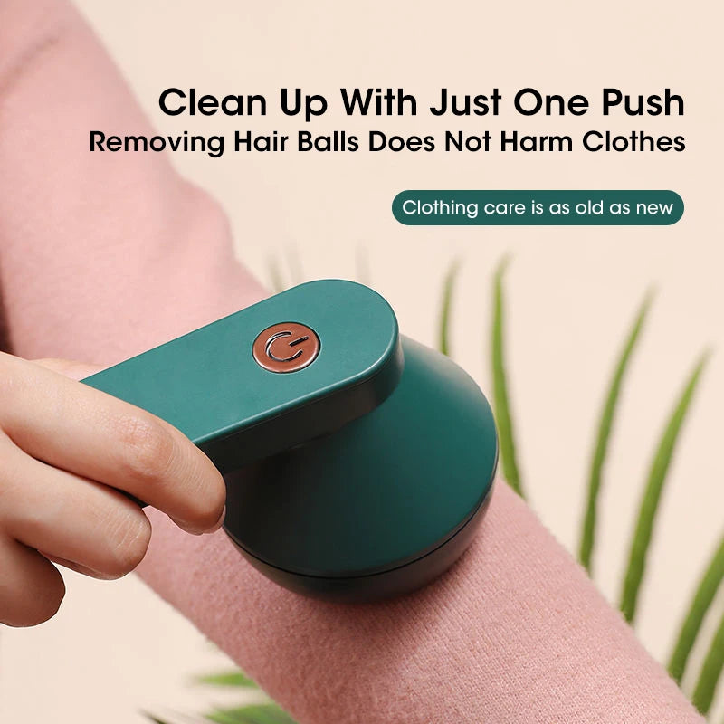 Hair Ball Trimmer Charging Fabric Shaver Lint Remover Upgraded Six Blade Design Fuzz Shaver Rechargeable for Home Travel