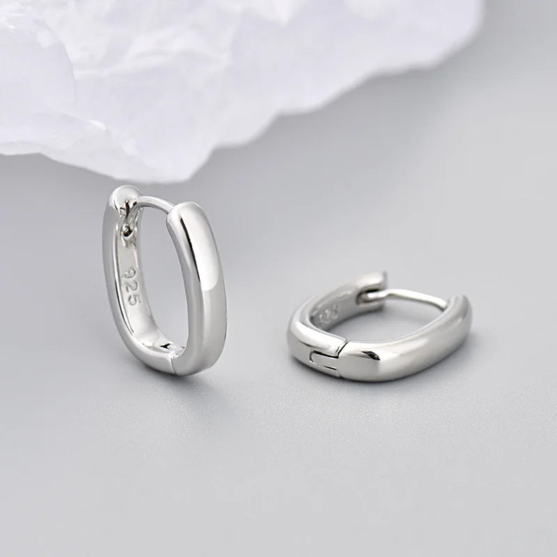 Elegant Double Circle Copper Earrings for Women - Fashionable Daily and Date Jewelry Gift