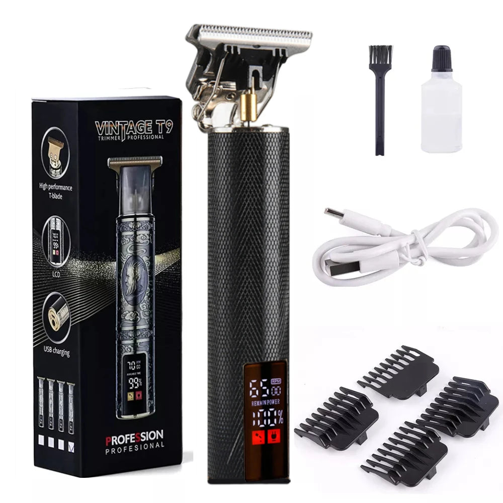 Clearance LCD Digital Display T9 All Metal Shaver for Women LCD ABS buddha
