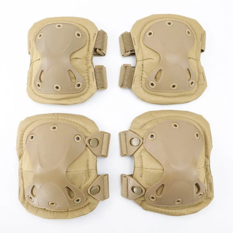 Unisex Camo Tactical KneePad Elbow Pads Safety Gear Kneecap
