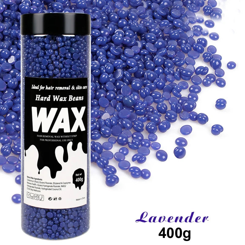 Painless Hot Film Waxing Beads for Bikini Face Legs Body Hair Removal 200g/400g