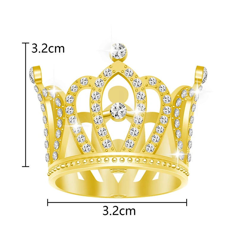 Elegant Gold and Silver Mini Flower Crown Tiara for Girls Bridal Doll Birthday Decor