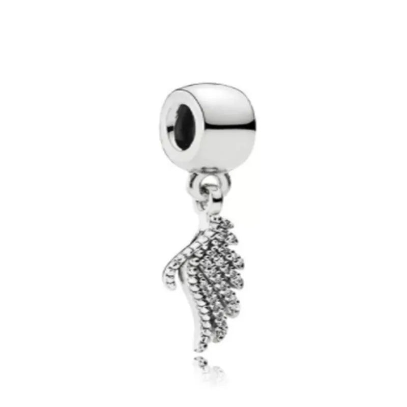 Sunflower Evil Eye Charm 925 Silver Plated Bead for DIY Bracelets Women's Jewelry B2792
