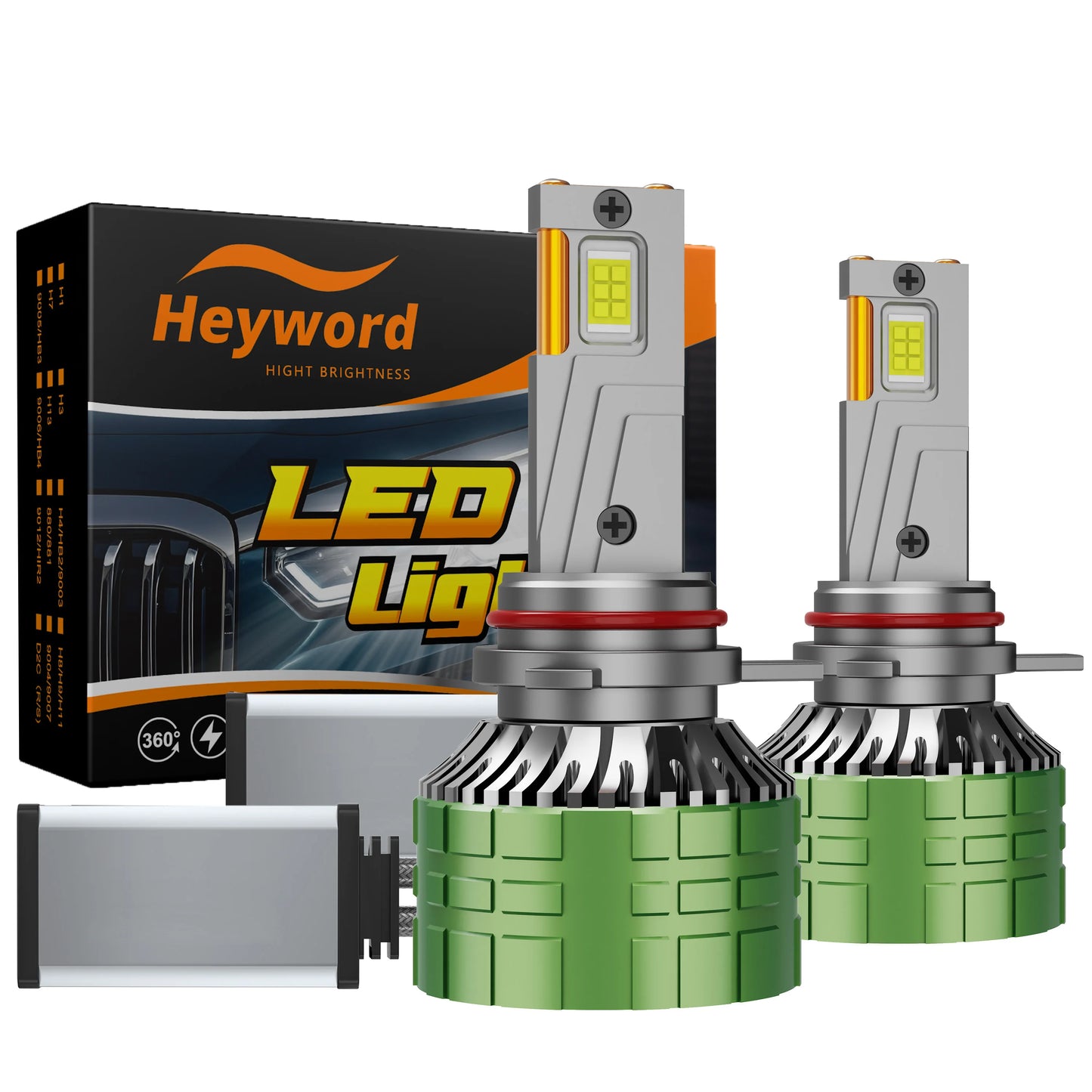 Heyword Canbus 4300W LED 6000K H7 H4 H11 HB3 HB4 9005 9006