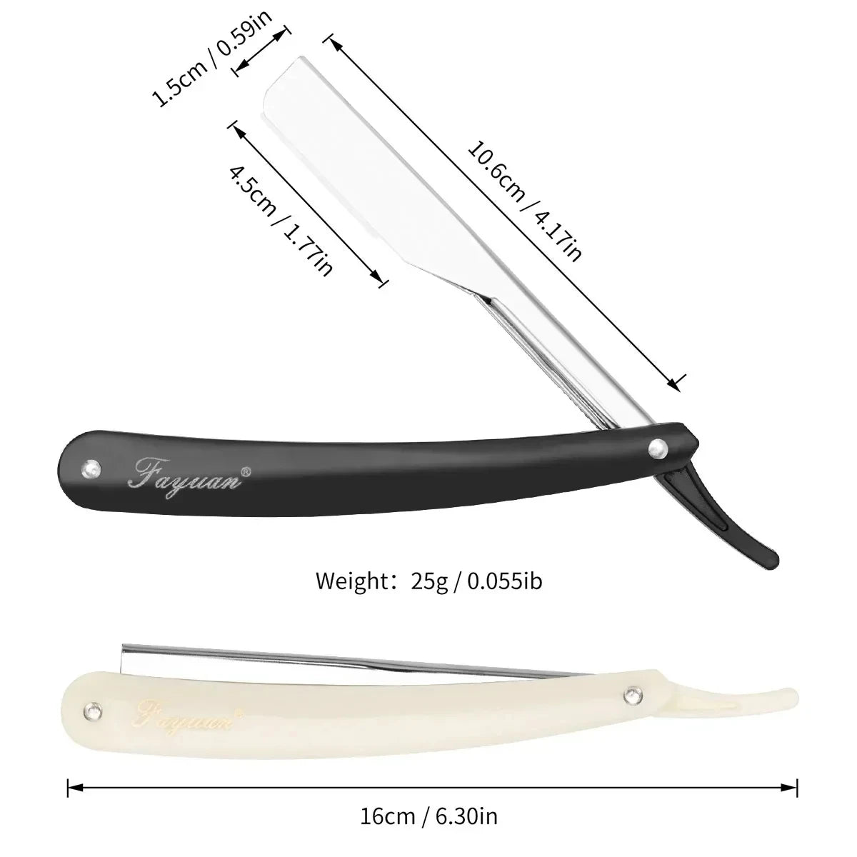 Folding Portable Manual Razor for Women and Men Safety Eyebrow Hairdressing Tool for Beginners